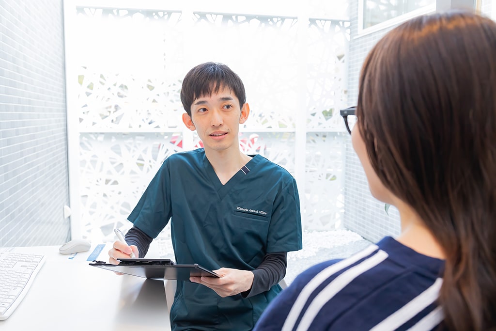 丁寧なカウンセリング