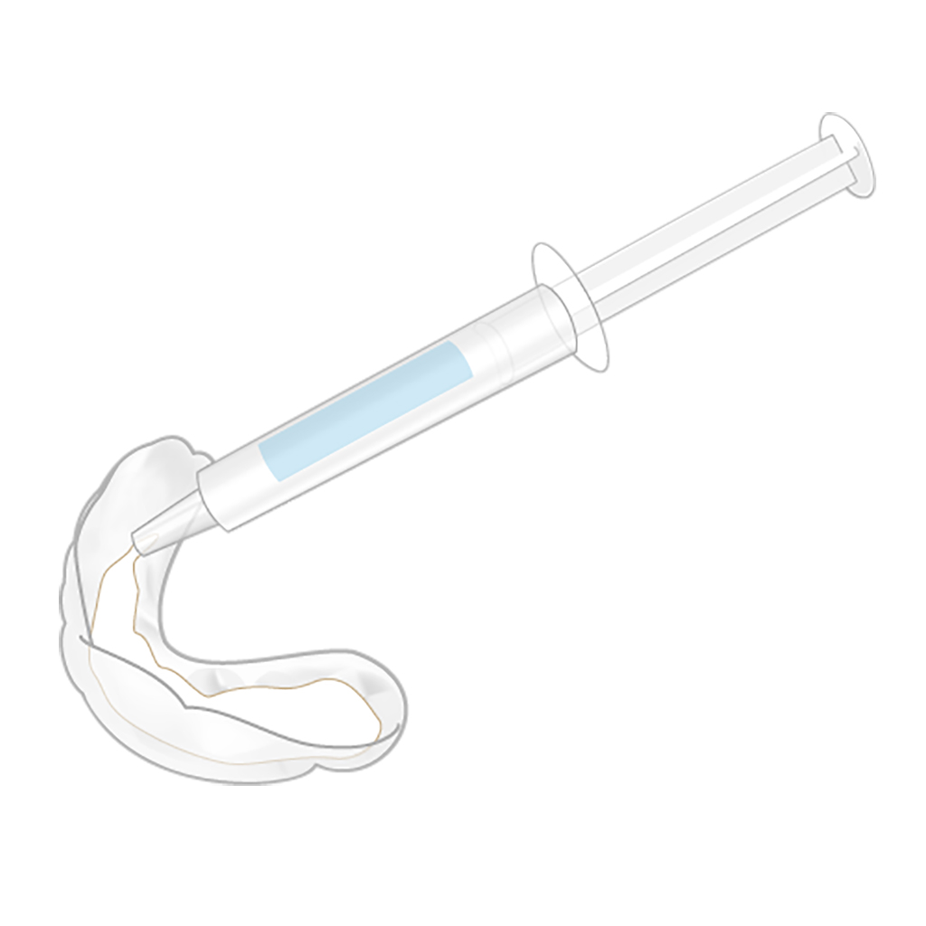 自宅で2～4週間毎日ホワイトニング